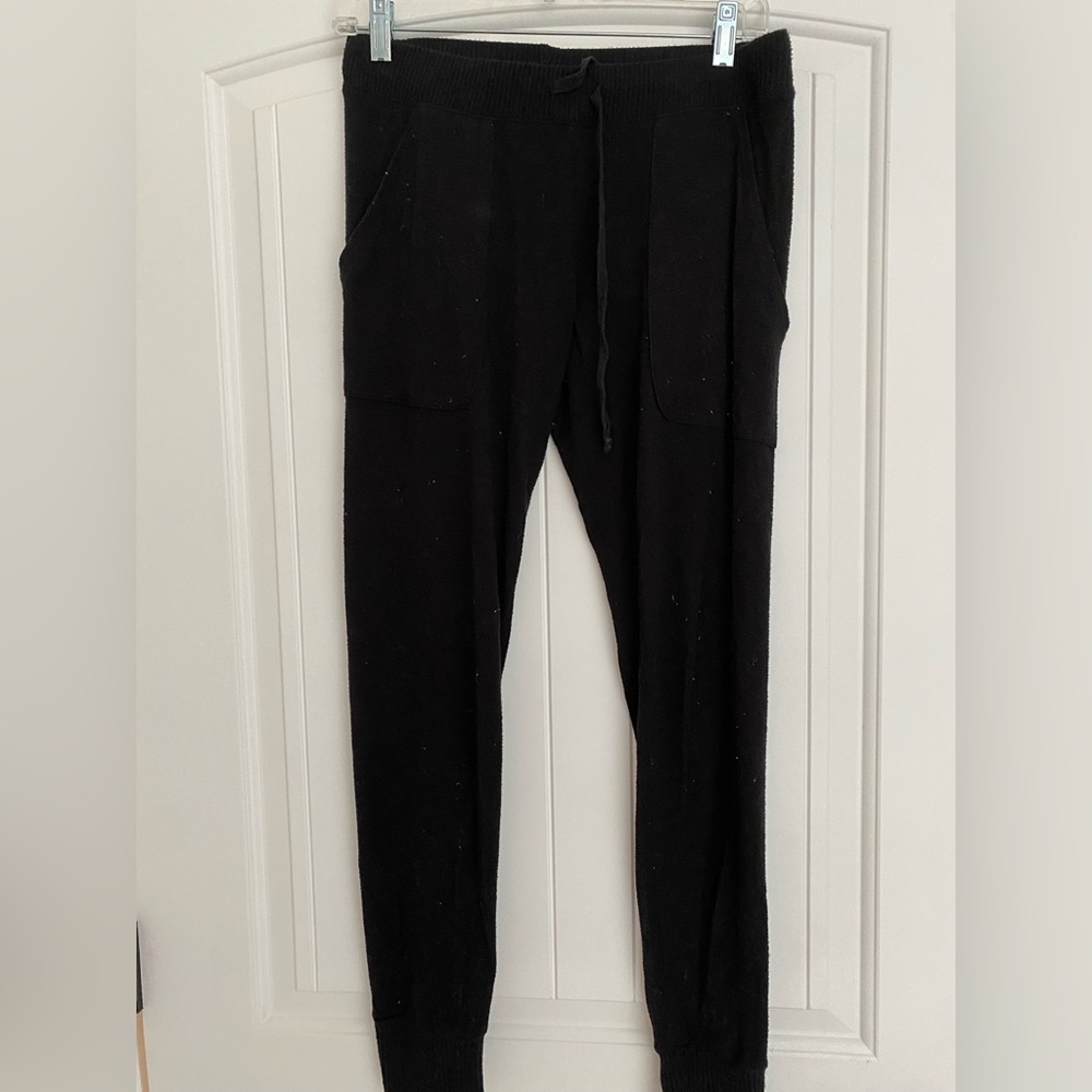 Joie Women’s Black Cashmere Joggers